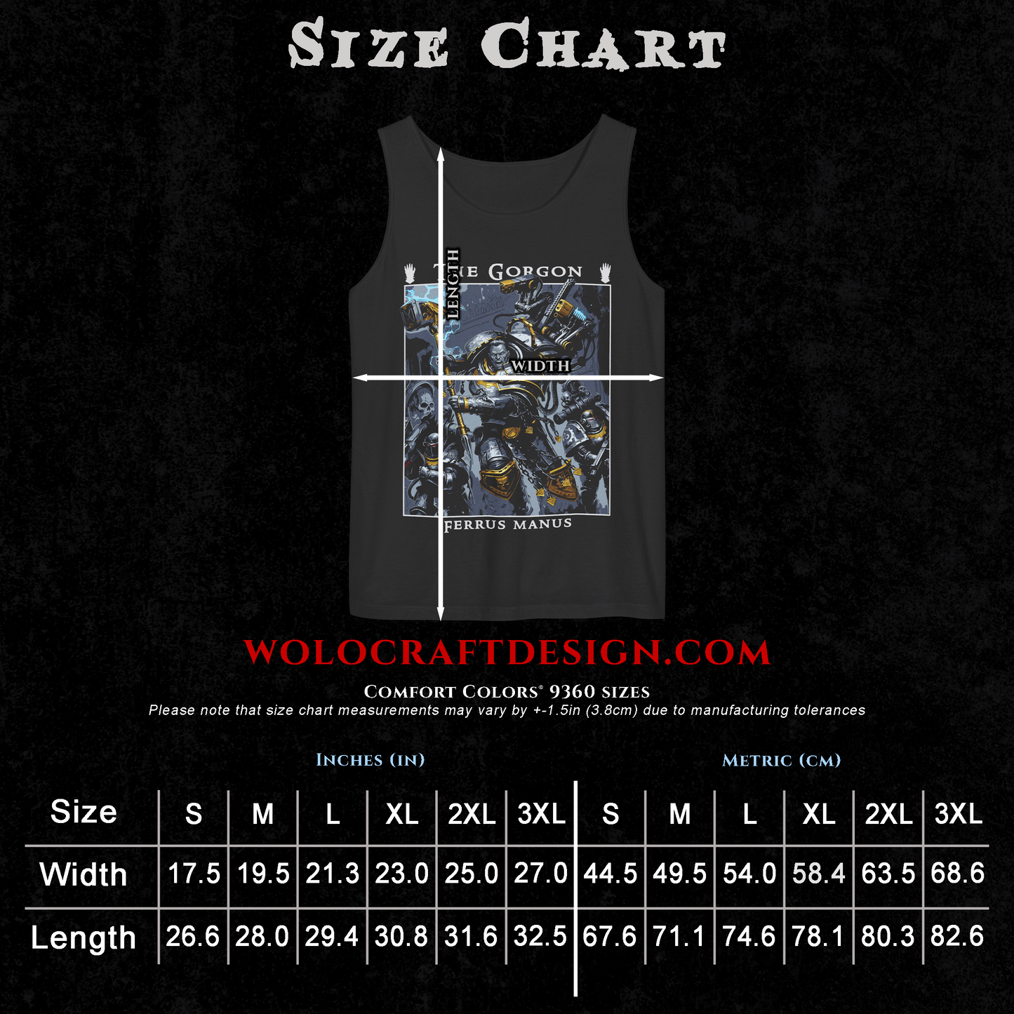 Ferrus Manus - The Gorgon | Tank Top