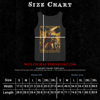 Emperor of Mankind - Warhammer40k | Tank Top