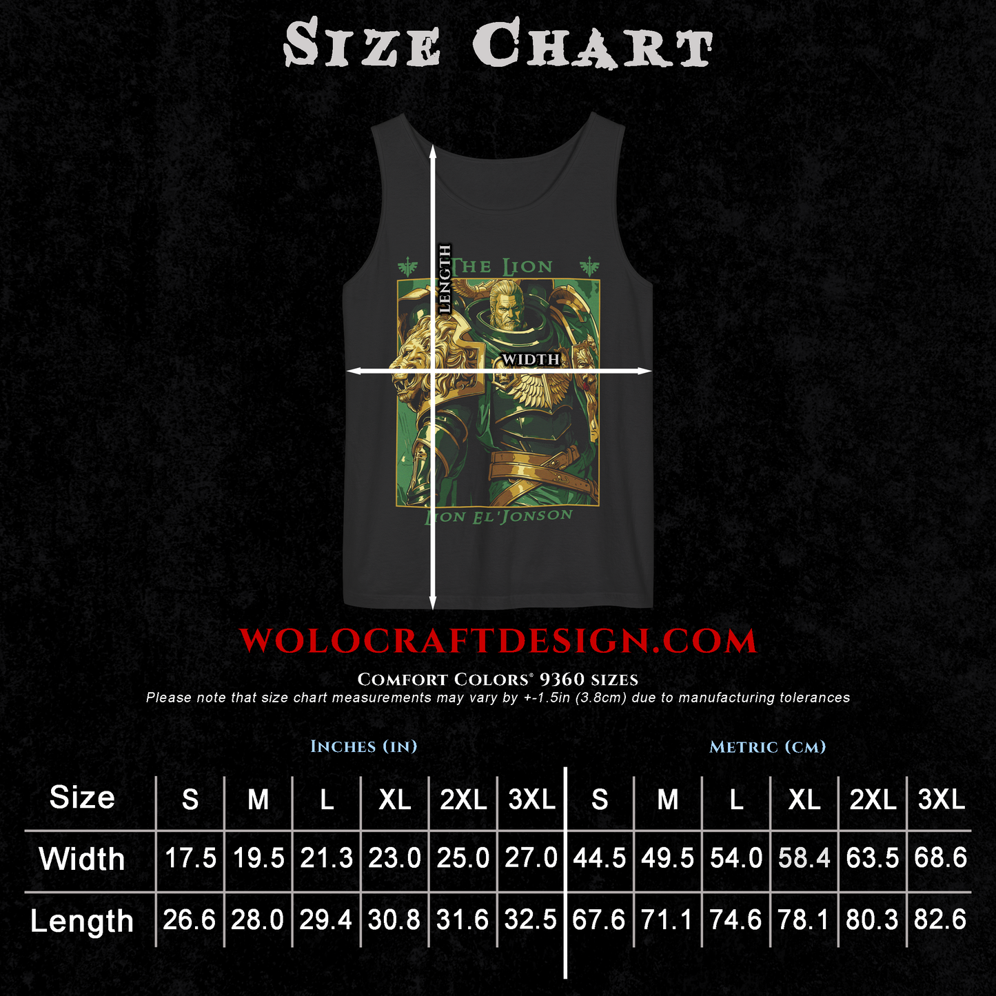 The Lion - Lion El'Jonson | Tank Top