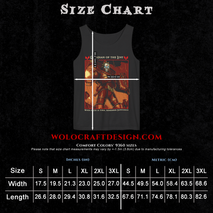 Chaplain Lemartes - Blood Angels | Tank Top
