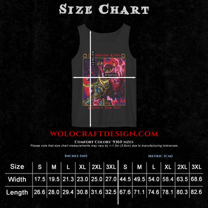 Magnus The Red - Crimson King | Tank Top