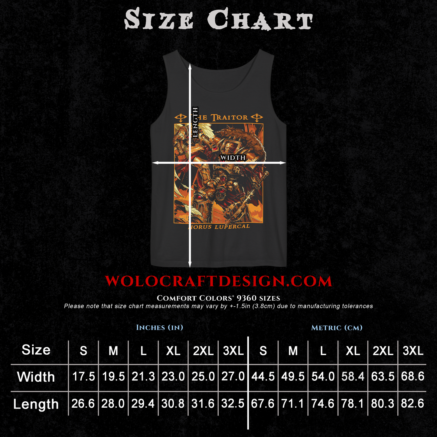 Horus Lupercal - The Traitor | Tank Top