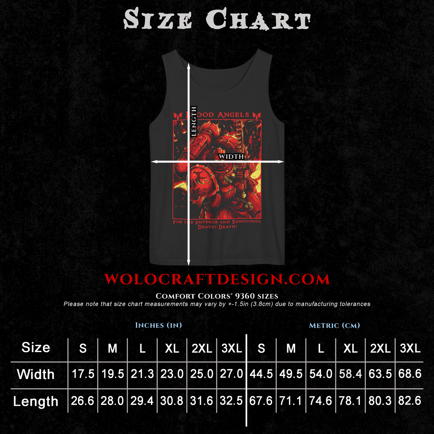 Blood Angels - Warhammer 40k | Tank Top