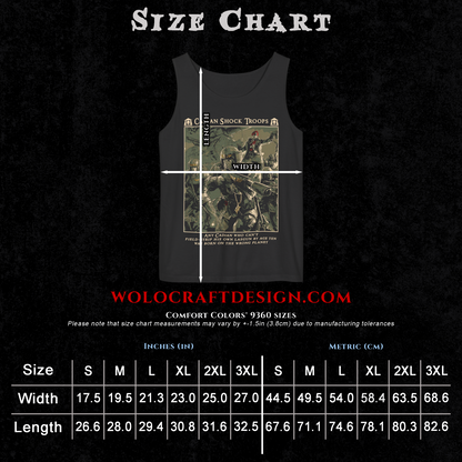 Cadian Shock Troops - Astra Militarum | Tank Top