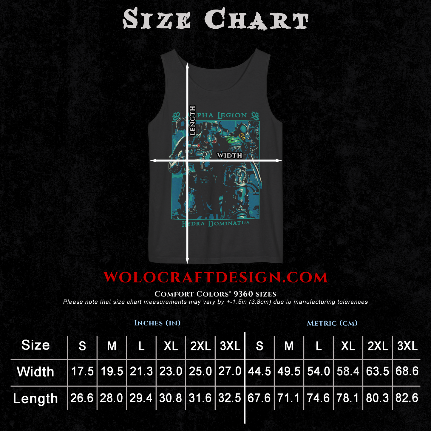 Alpha Legion - Hydra Dominatus | Tank Top