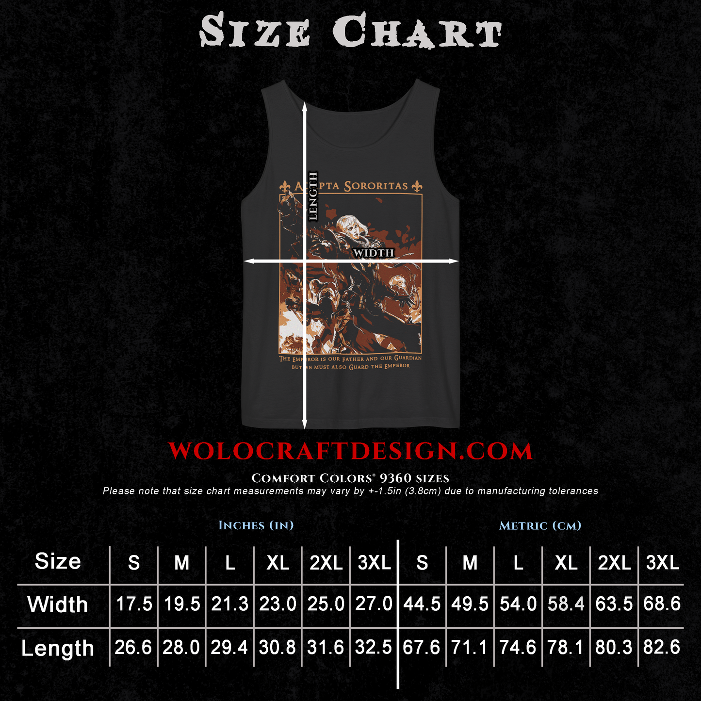 Adepta Sororitas - Sister Of Battle | Tank Top