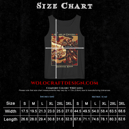 Jaghatai Khan - Warhawk of Chogoris | Tank Top
