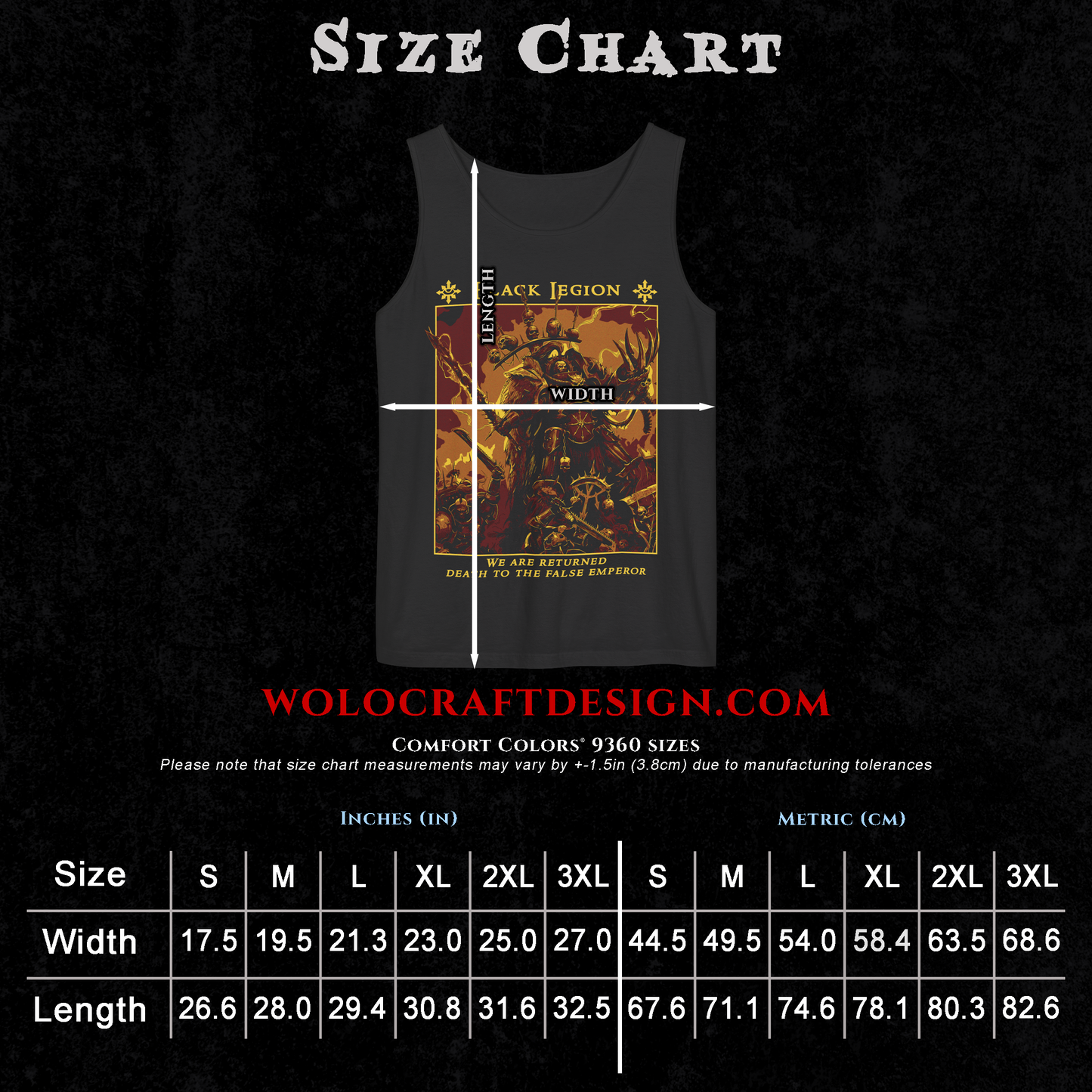 Black Legion - Warhammer 40k | Tank Top