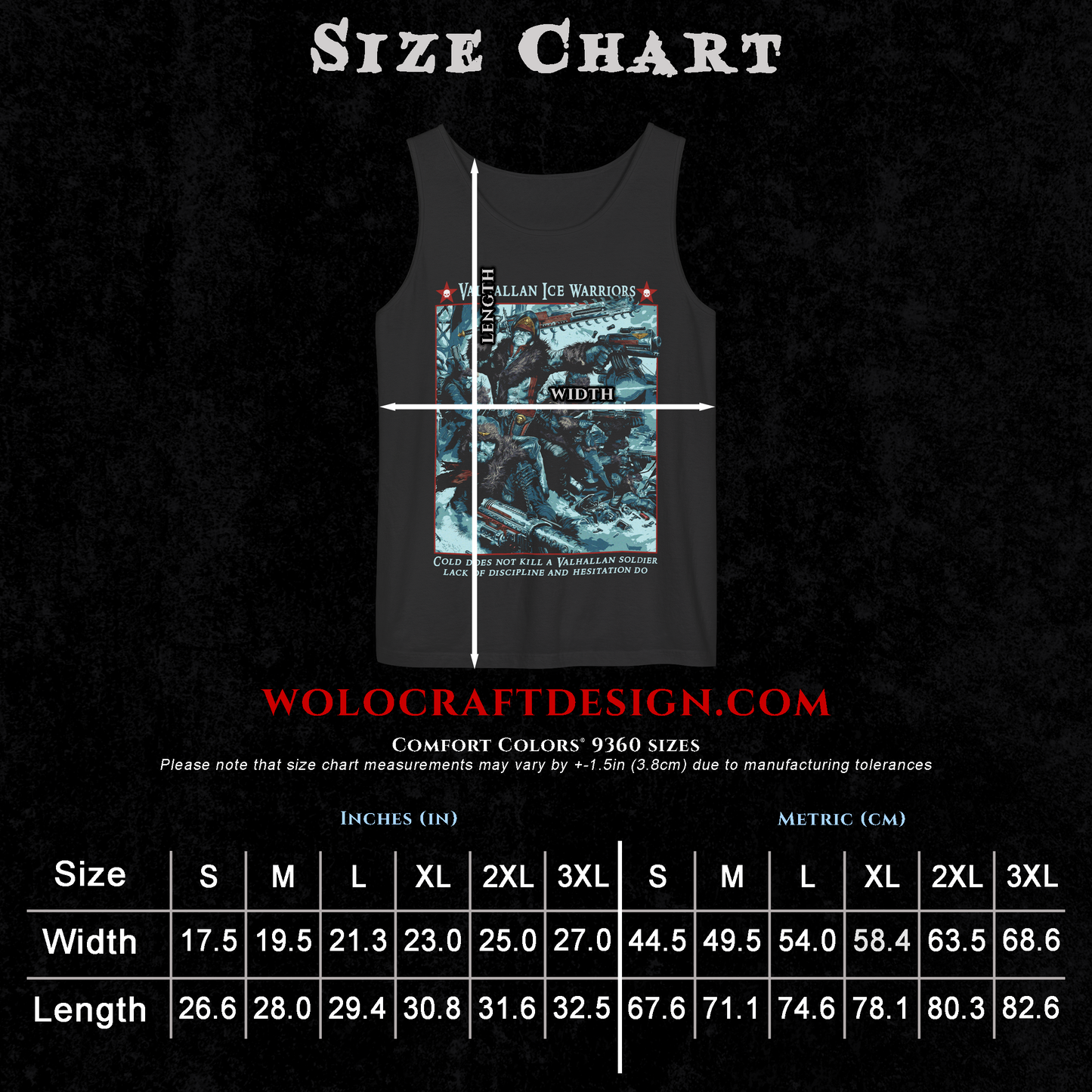 Valhallan Ice Warriors - Astra Militarum | Tank Top