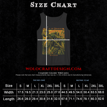 Vulkan - Lord Of Drakes | Tank Top