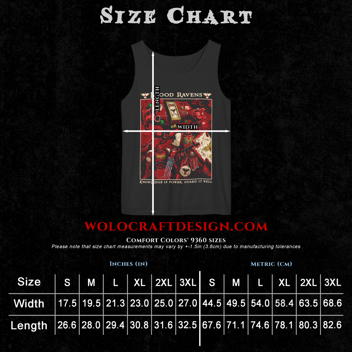 Blood Ravens - Knowledge is Power | Tank Top