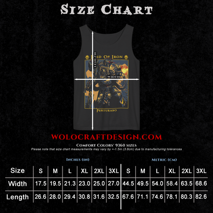 Perturabo - Lord of Iron | Tank Top