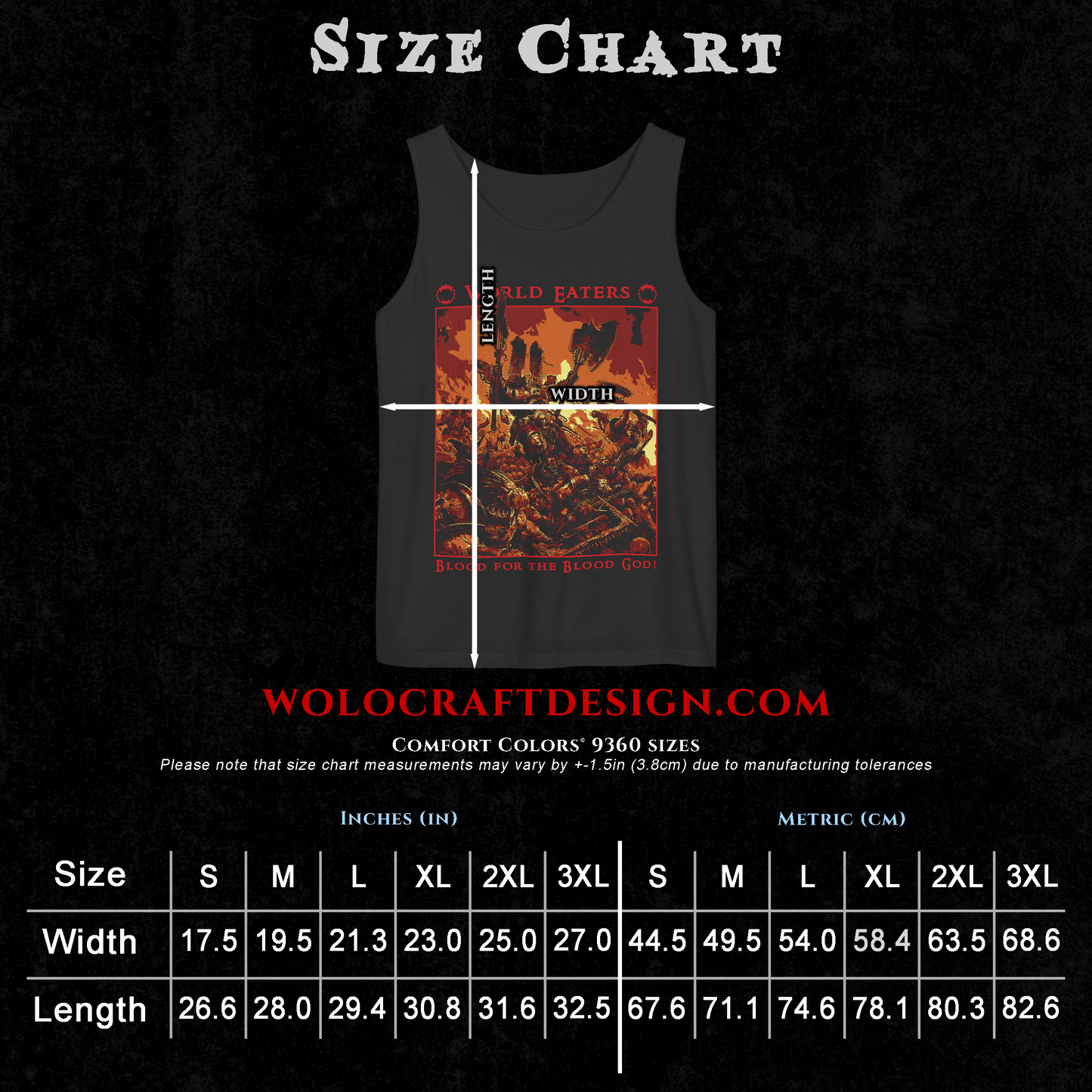Blood For The Blood God | Tank Top