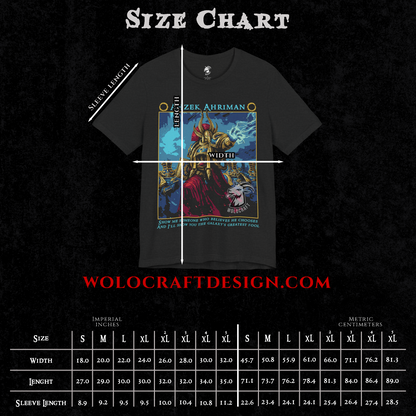 "Chaos Sorcerer Ahriman" T-Shirt