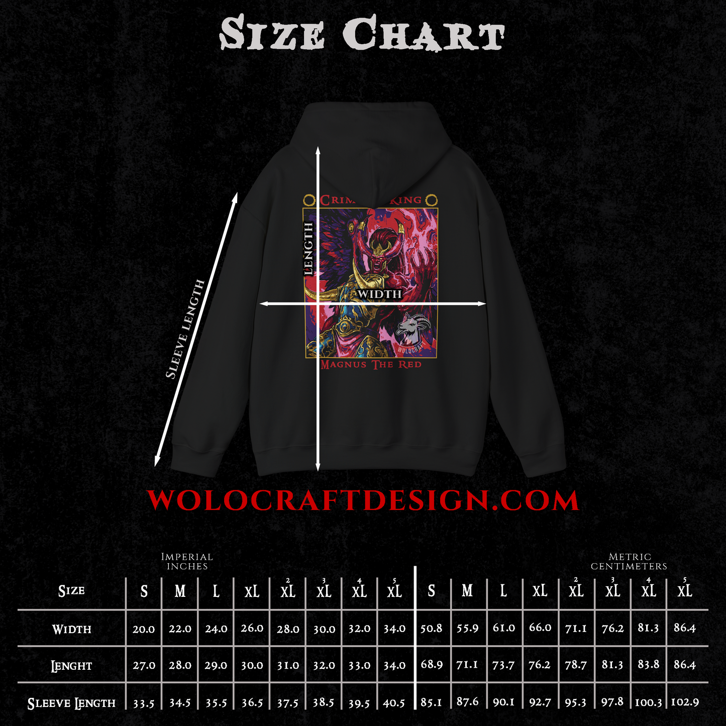 "Crimson King" Hoodie