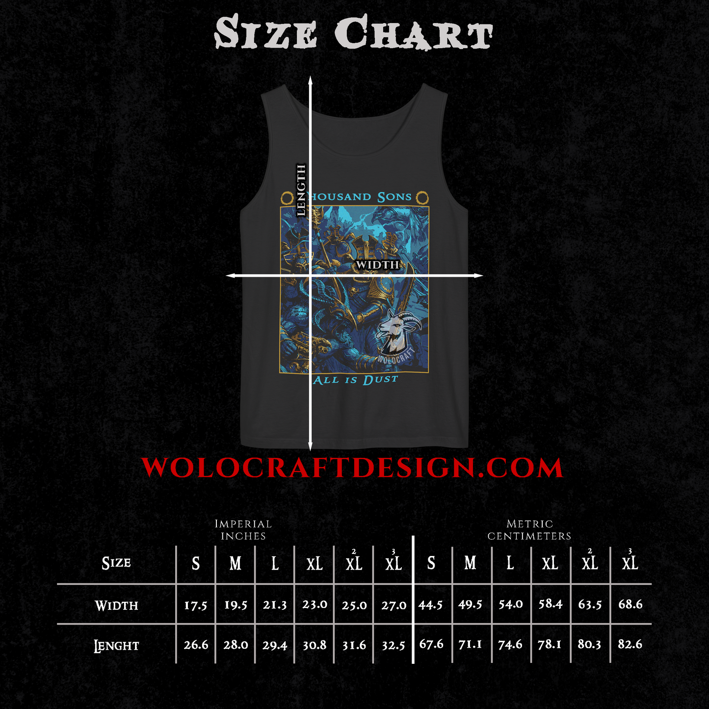 "All is Dust" Tank Top