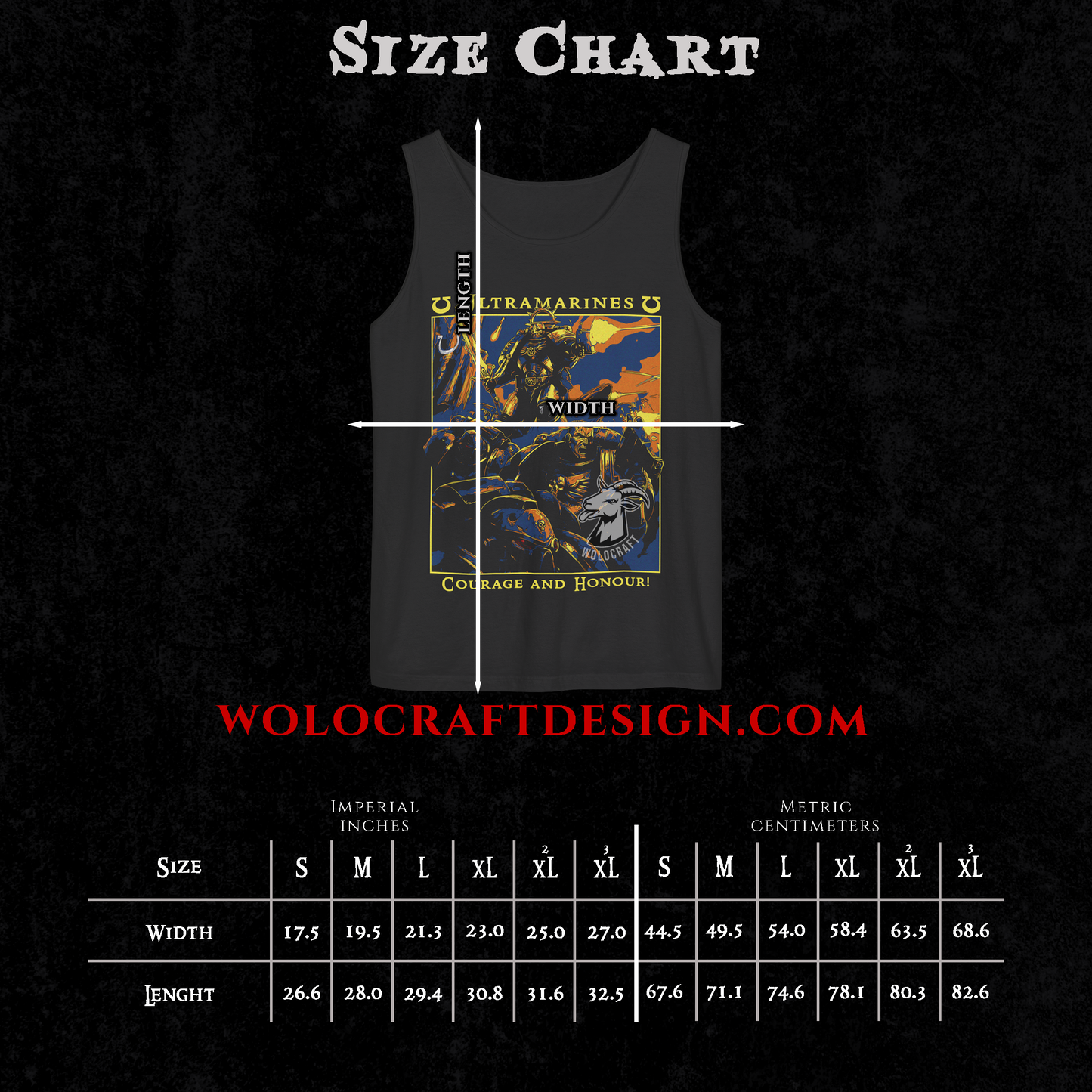 "Courage And Honour" Tank Top