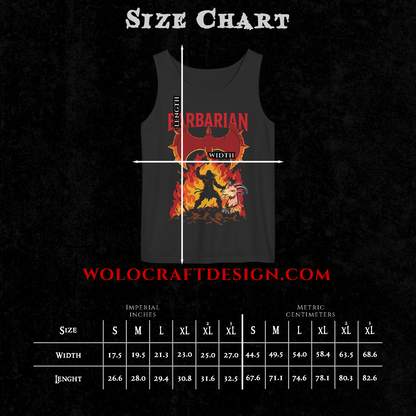 "Barbarian" D&D Tank Top